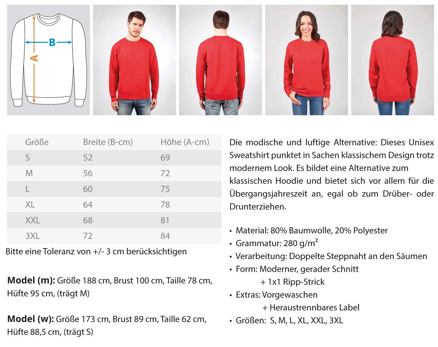 Trecker-Braut - Unisex Pullover – Bild 5