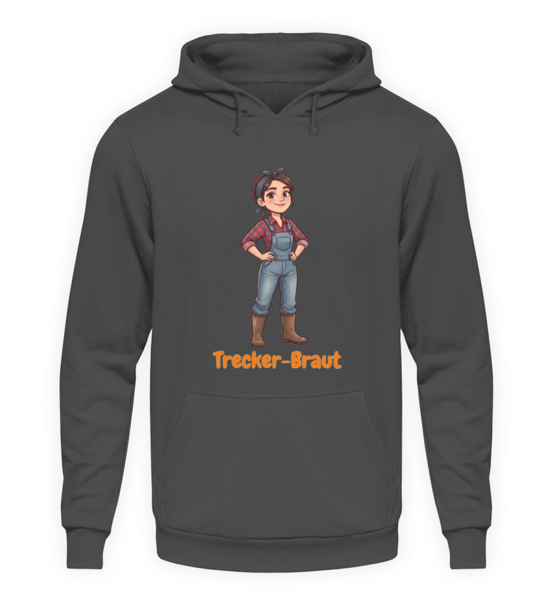 Trecker-Braut - Unisex Kapuzenpullover Hoodie-1762