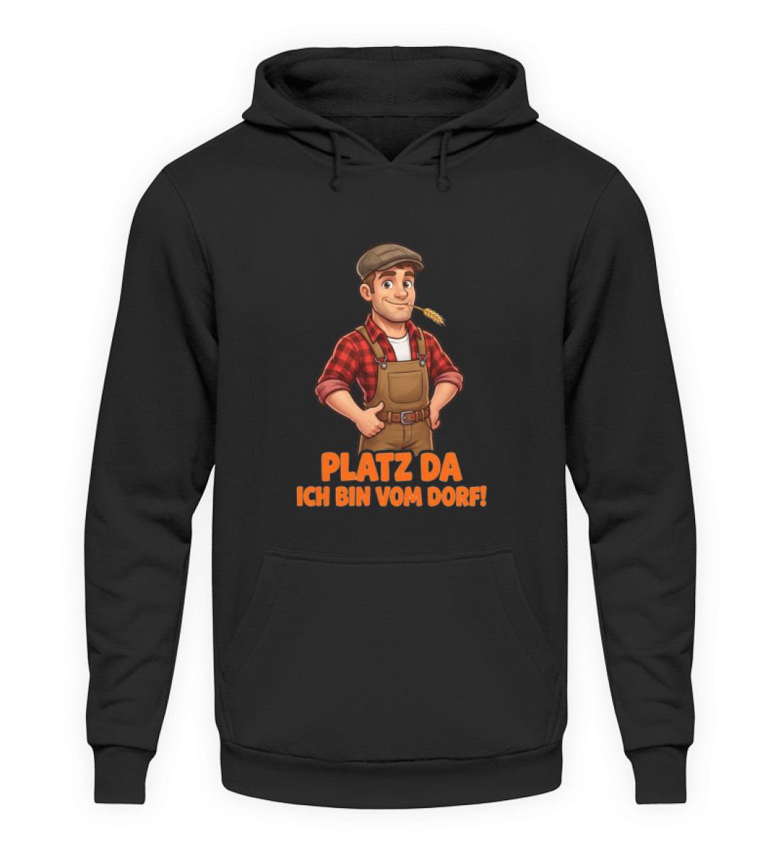Platz da  - Unisex Kapuzenpullover Hoodie