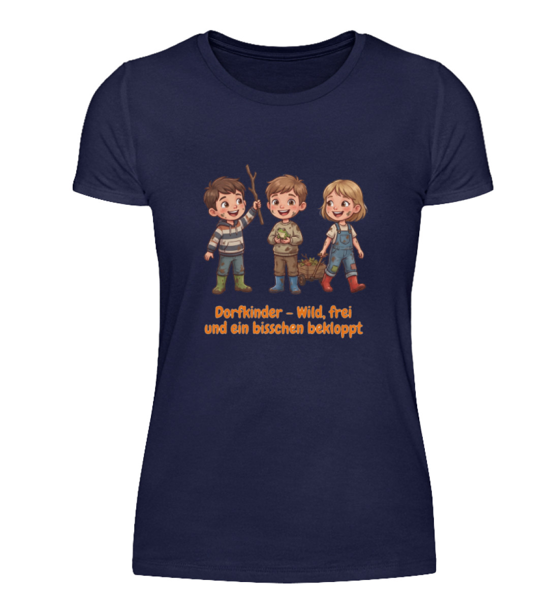 Dorfkinder - Damenshirt-198