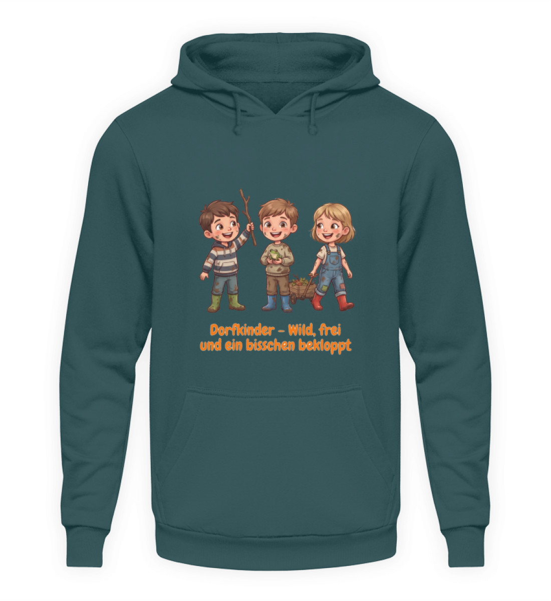 Dorfkinder - Unisex Kapuzenpullover Hoodie-1461