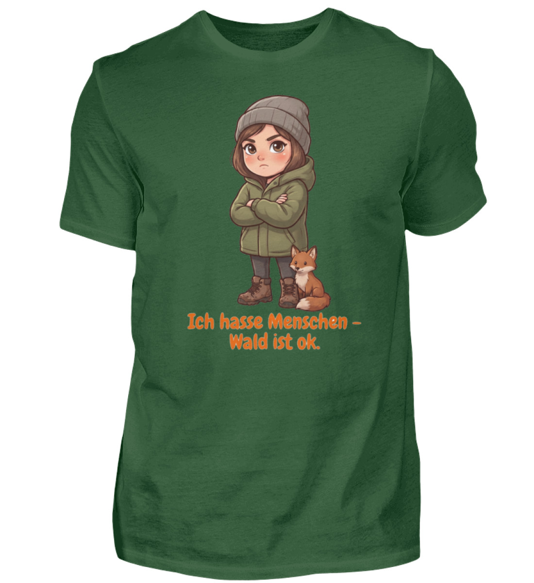 Ich hasse Menschen - Herren Shirt-833