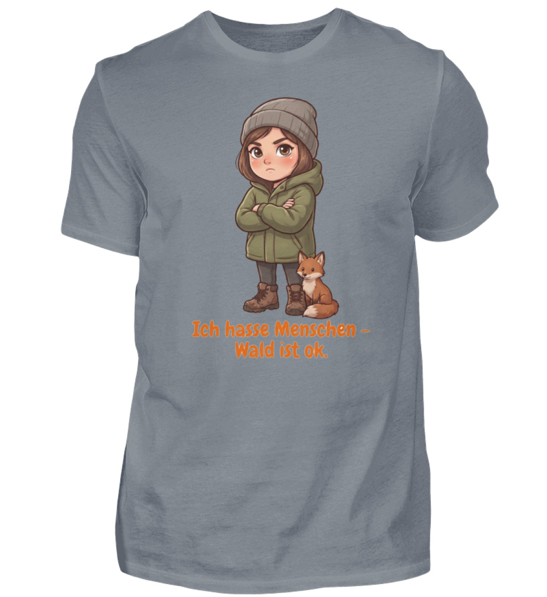 Ich hasse Menschen - Herren Shirt-1157