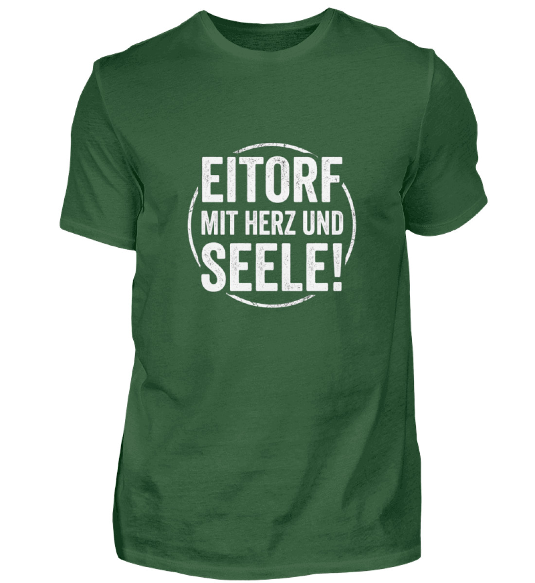 Eitorf mit Herz und Seele (Kreis) - Herren Shirt-833
