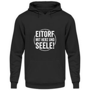 Eitorf mit Herz und Seele (Kreis) - Unisex Kapuzenpullover Hoodie-639