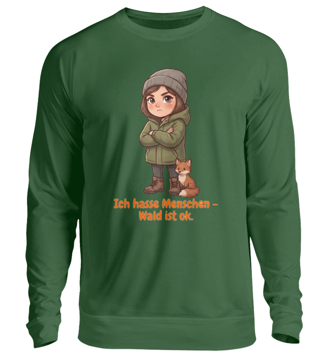 Ich hasse Menschen - Unisex Pullover-833