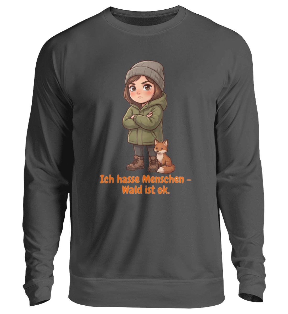 Ich hasse Menschen - Unisex Pullover-1768
