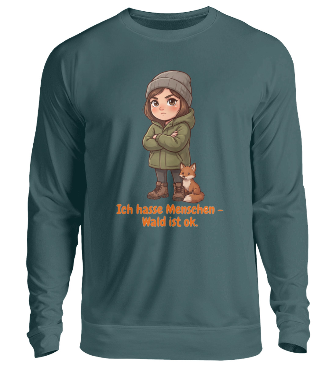 Ich hasse Menschen - Unisex Pullover-1461