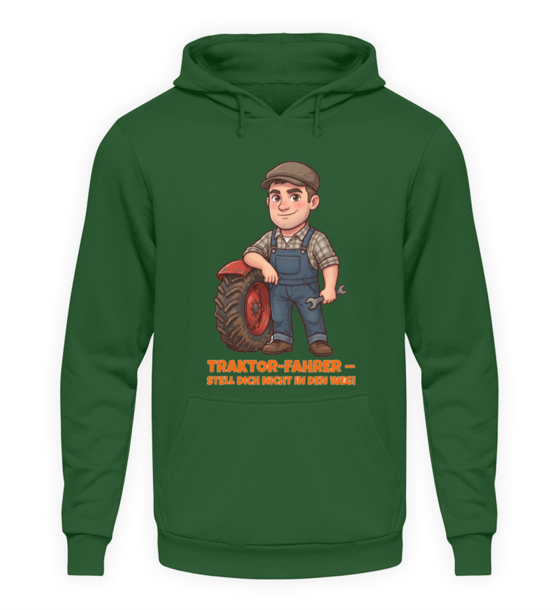 Tracktor-Fahrer - Unisex Kapuzenpullover Hoodie-833