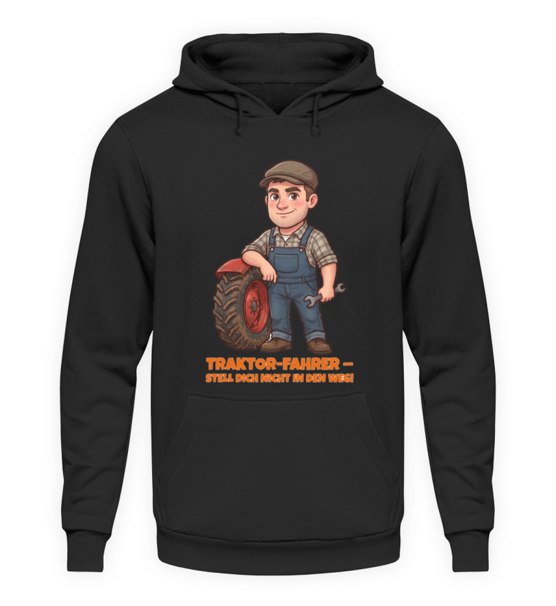 Tracktor-Fahrer  - Unisex Kapuzenpullover Hoodie